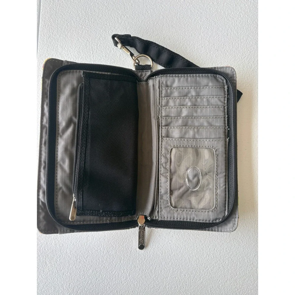 LeSportsac Artist in Residence Tomokazu Matsuyama Tech Wallet Wristlet Rare